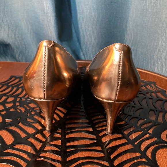 Cole Haan Grand OS Gold Kitten Heels - Picture 3 of 8